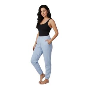 ✨ NWT THAKOON Brushed Sweatpants Jogger Size XS – Light Blue Lounge Pants